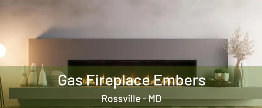  Gas Fireplace Embers Rossville - MD