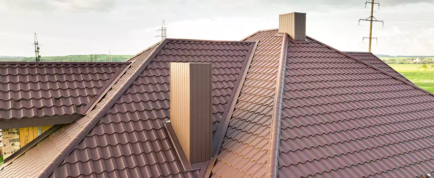 Residential Chimney Flashing Restoration in Rossville, MD