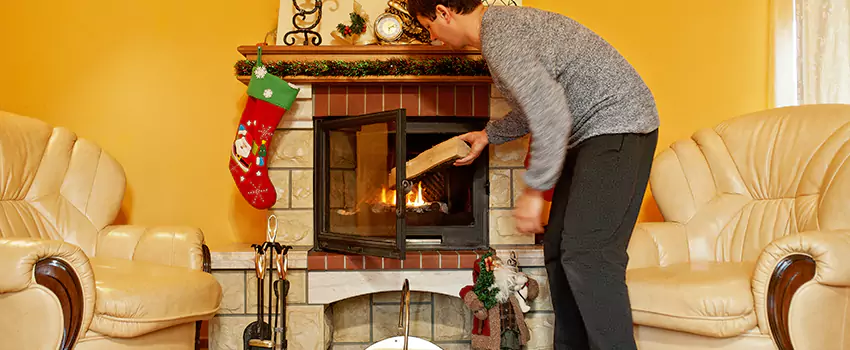 Gas to Wood-Burning Fireplace Conversion Services in Rossville, Maryland