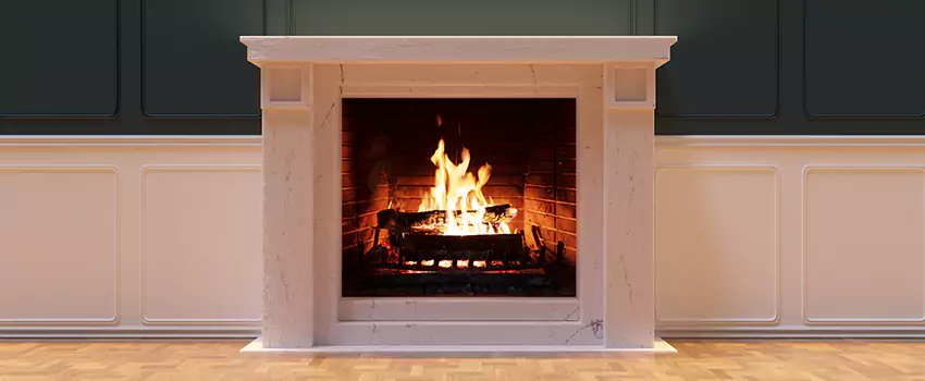 Open Flame Wood-Burning Fireplace Installation Services in Rossville, Maryland