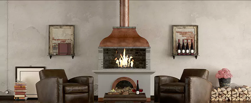 Thelin Hearth Products Providence Pellet Insert Fireplace Installation in Rossville, MD