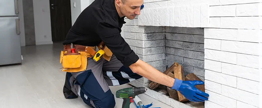 Fireplace Damaged Damper Frame Repair Services in Rossville, Maryland